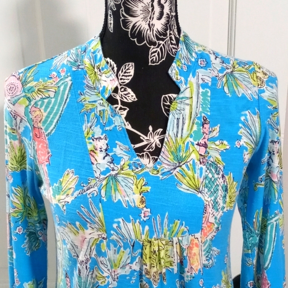 💎Holy Grail💎 Lilly Pulitzer - Joycee Tunic Top - Picture 5 of 13
